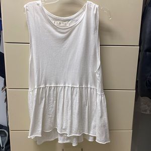 Free People white flowy top